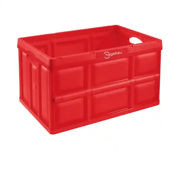 Bild 1 von hagebau Klappbox, BxHxL: 36 x 29,5 x 53 cm, 46 l, rot