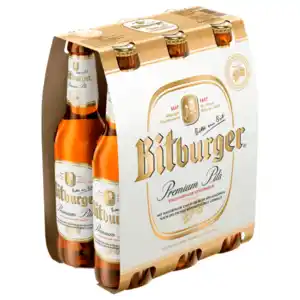 Bitburger Premium Pils 6x0,33l in der Flasche