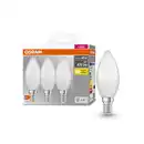 Bild 2 von OSRAM LED-Lampen »Base Classic B«, 3 Stück, 4,9 W, E14, warmweiß