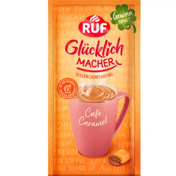 Bild 1 von Pudding Glücklichmacher Cafe Caramel 59g RUF