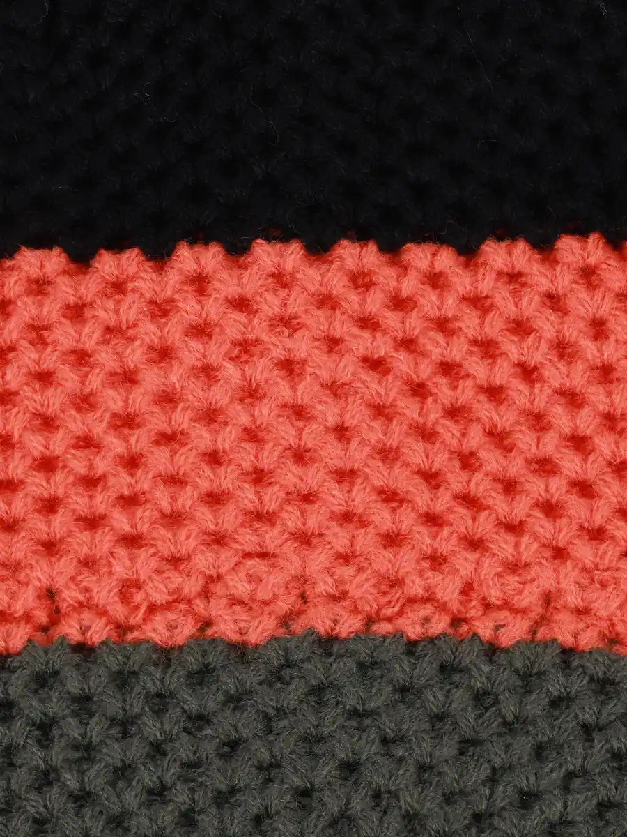 Bild 3 von Jungen Beanie mit Blockstreifen Oliv