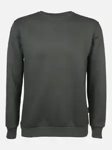 Herren Sweatshirt mit rundem Ausschnitt Grün