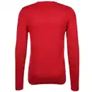 Bild 2 von Herren Feinstrickpullover mit V-Ausschnitt Rot