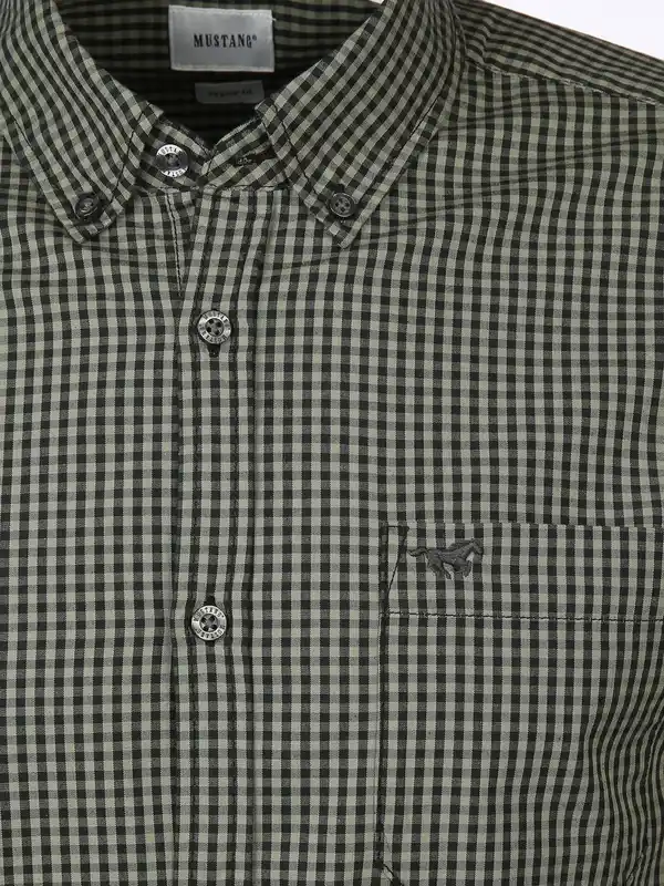 Bild 3 von Herren Hemd im Karolook Grün