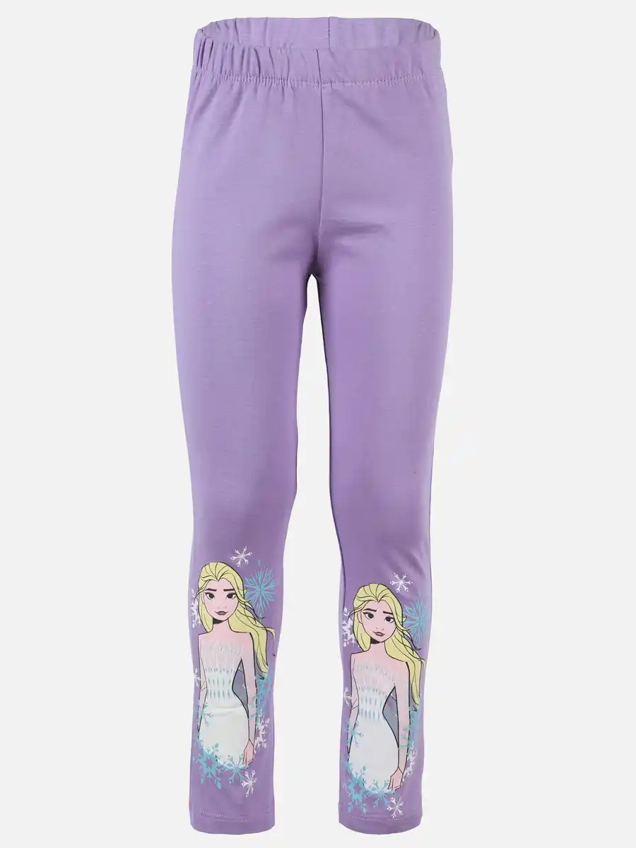 Bild 1 von Mädchen Leggings mit Frozen Print Lila
