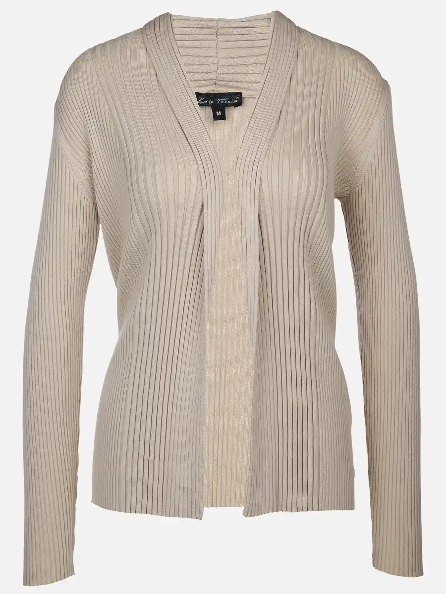 Bild 1 von Damen Ripp-Cardigan Beige