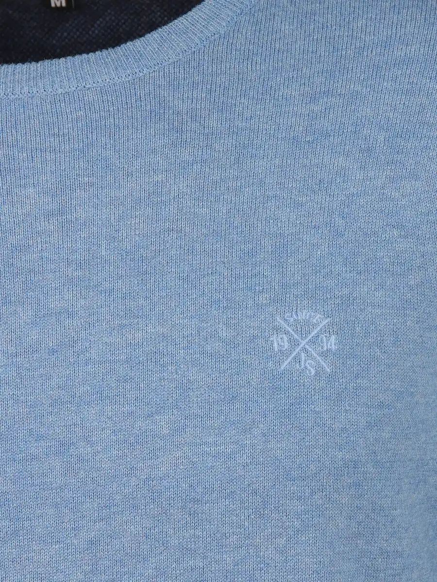 Bild 3 von Herren Strickpullover Blau