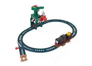 Thomas & Friends Lokomotive und Schienenset Diesel & Cranky Schwarz