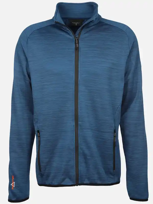 Bild 1 von Herren Fleece Jacke meliert Türkis