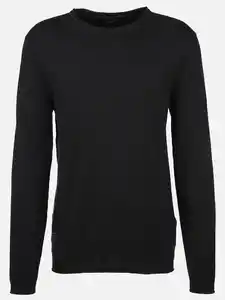 Herren Strickpullover Schwarz