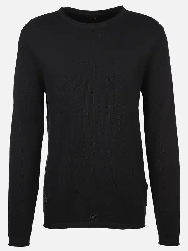 Bild 1 von Herren Strickpullover Schwarz