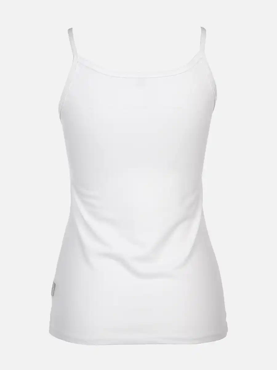 Bild 2 von Damen Bio Spaghetti-Trägerhemd Weiß