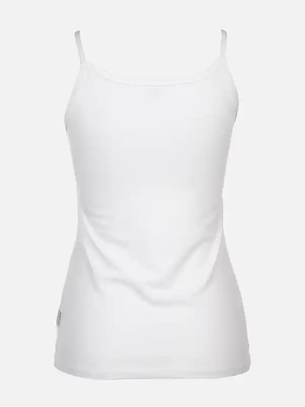 Bild 2 von Damen Bio Spaghetti-Trägerhemd Weiß