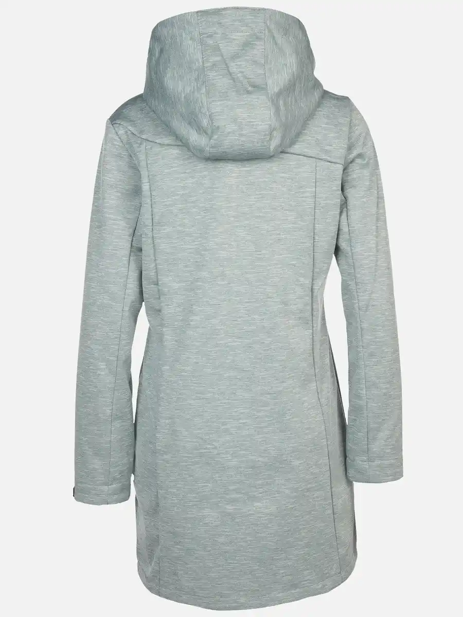 Bild 2 von Damen Softshellmantel mit Kapuze Salbei