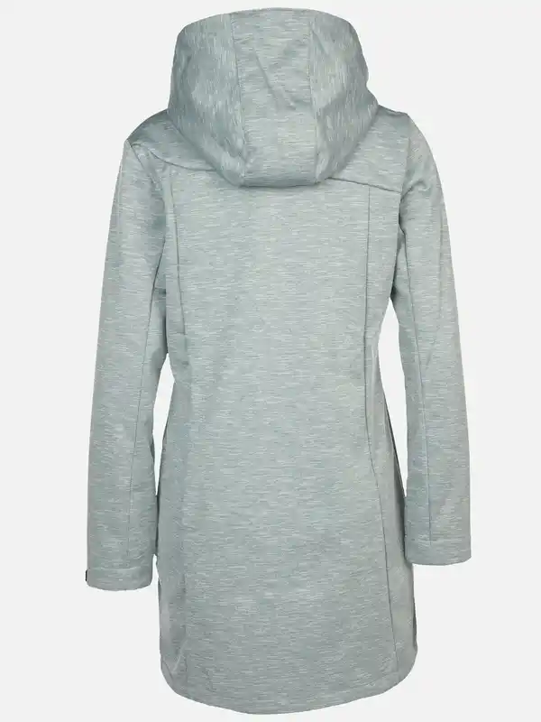 Bild 2 von Damen Softshellmantel mit Kapuze Salbei