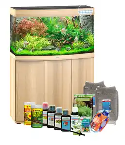 JUWEL® AQUARIUM Kombination Vision 180 LED inkl. Starter-Set, ca. B92/H128/T41 cm