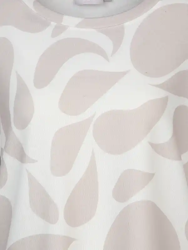 Bild 3 von Damen Print Flauschshirt Beige
