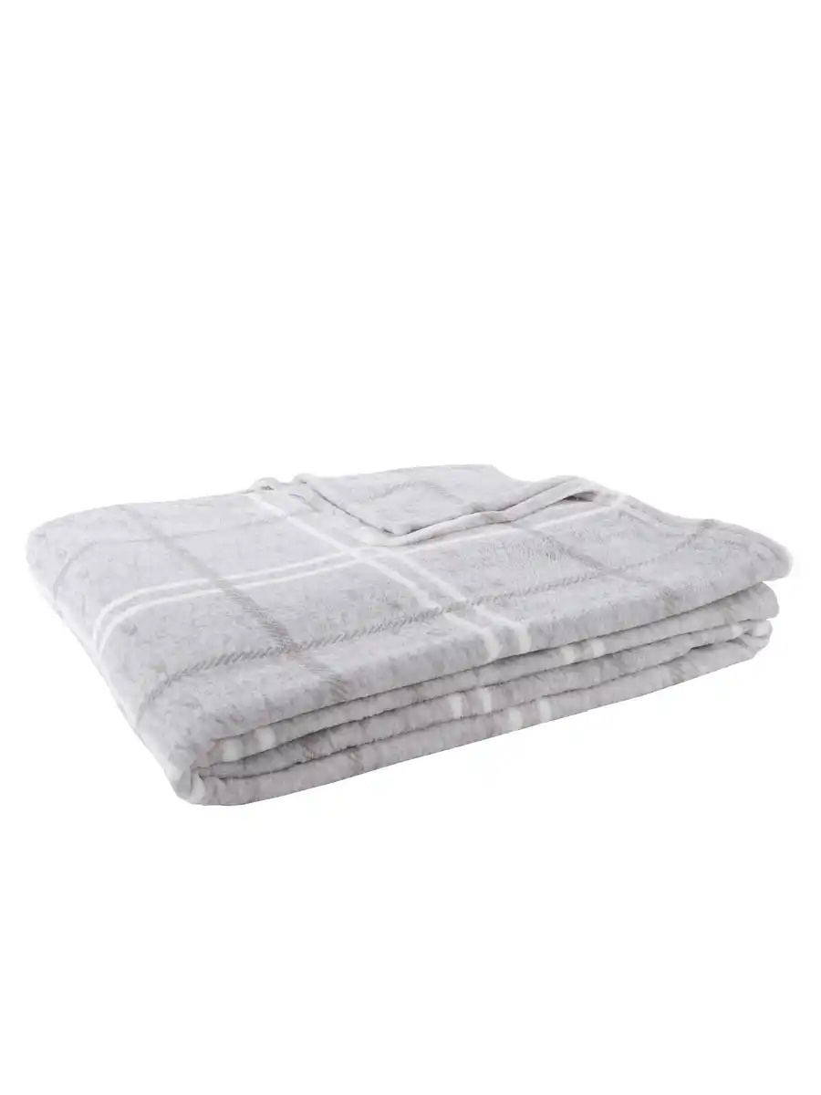 Bild 2 von Kuscheldecke Elisa, 220x240cm Grau