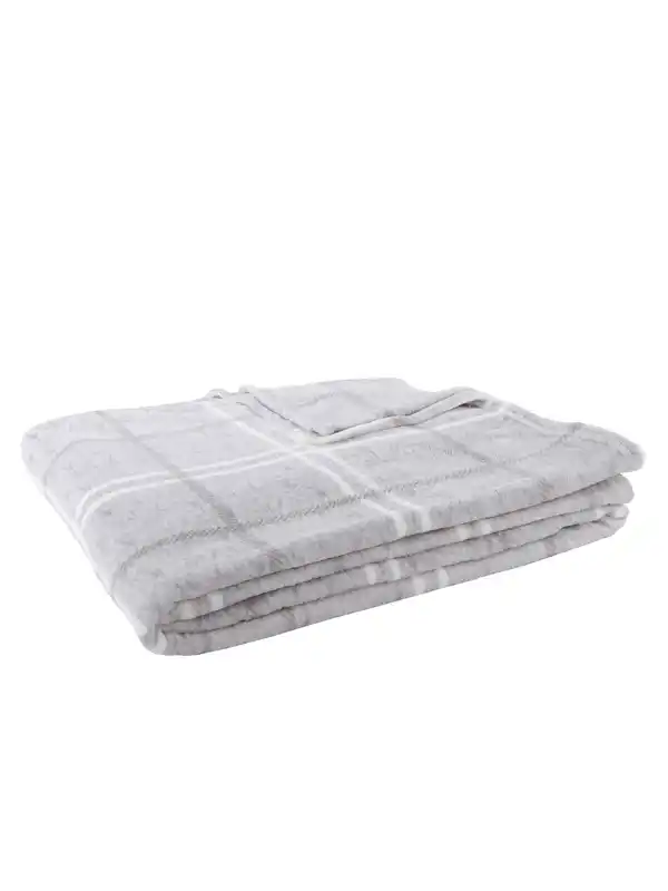 Bild 2 von Kuscheldecke Elisa, 220x240cm Grau