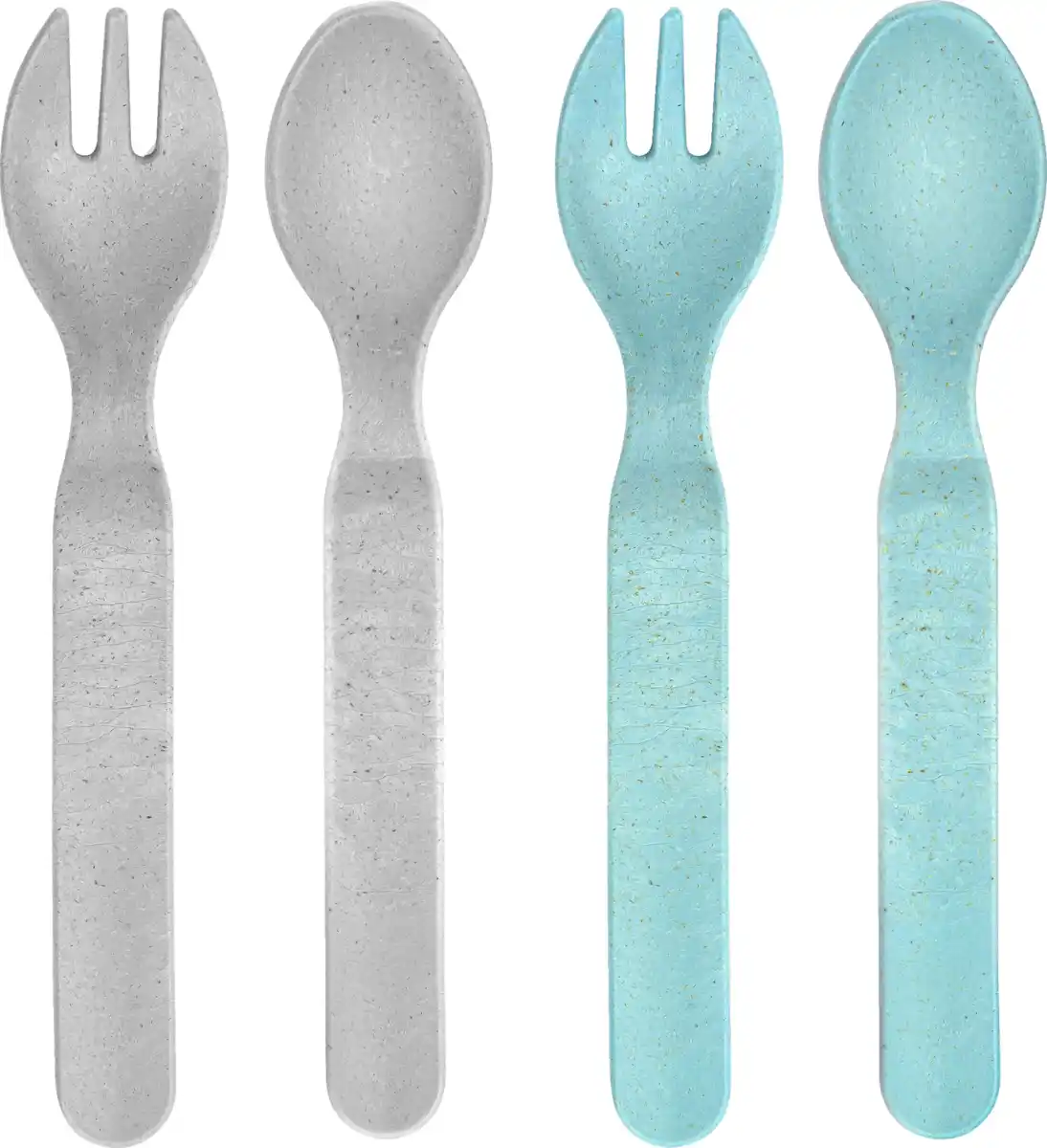 Bild 1 von reer Growing Besteck 2er Set blau/grau