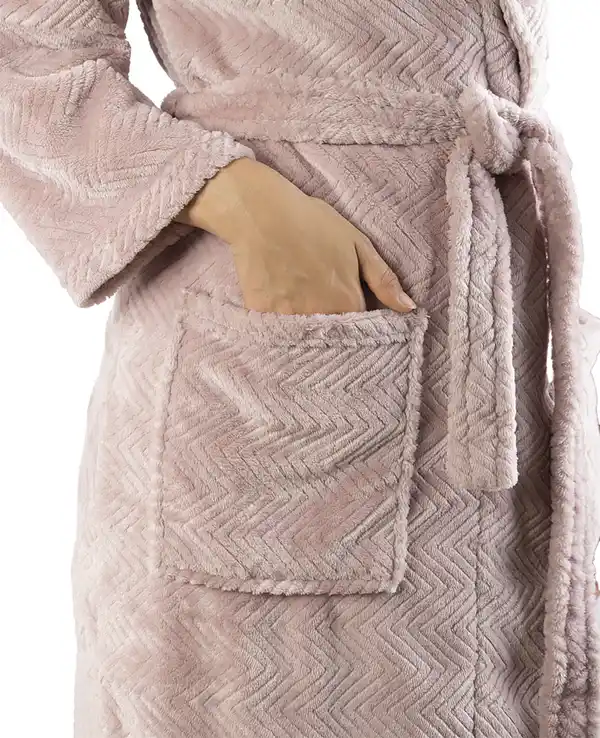 Bild 3 von IDEENWELT Luxus-Bademantel Gr. S/M