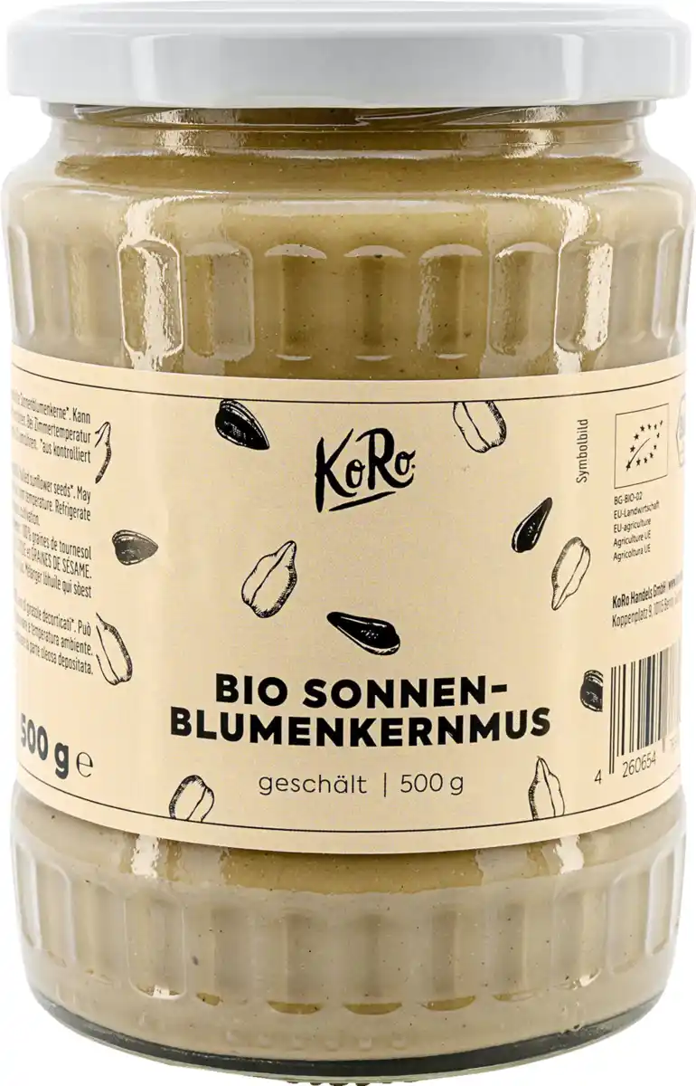 Bild 1 von KoRo Bio Sonnenblumenkernmus, 500 g