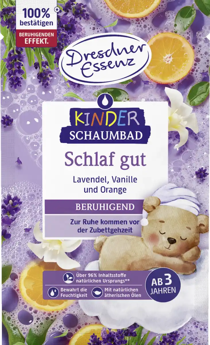 Bild 1 von Dresdner Essenz Kinder-Schaumbad Schlaf gut, 40 ml
