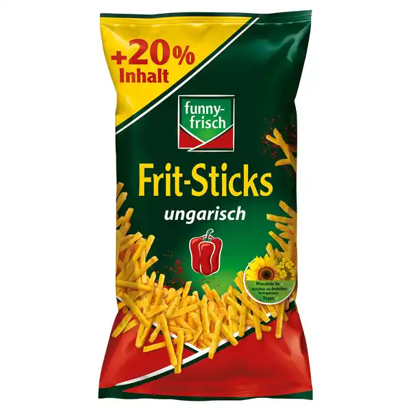 Bild 1 von FUNNY FRISCH Frit-Sticks Paprika 100 g