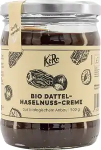 KoRo Bio Dattel Haselnuss Creme, 500 g