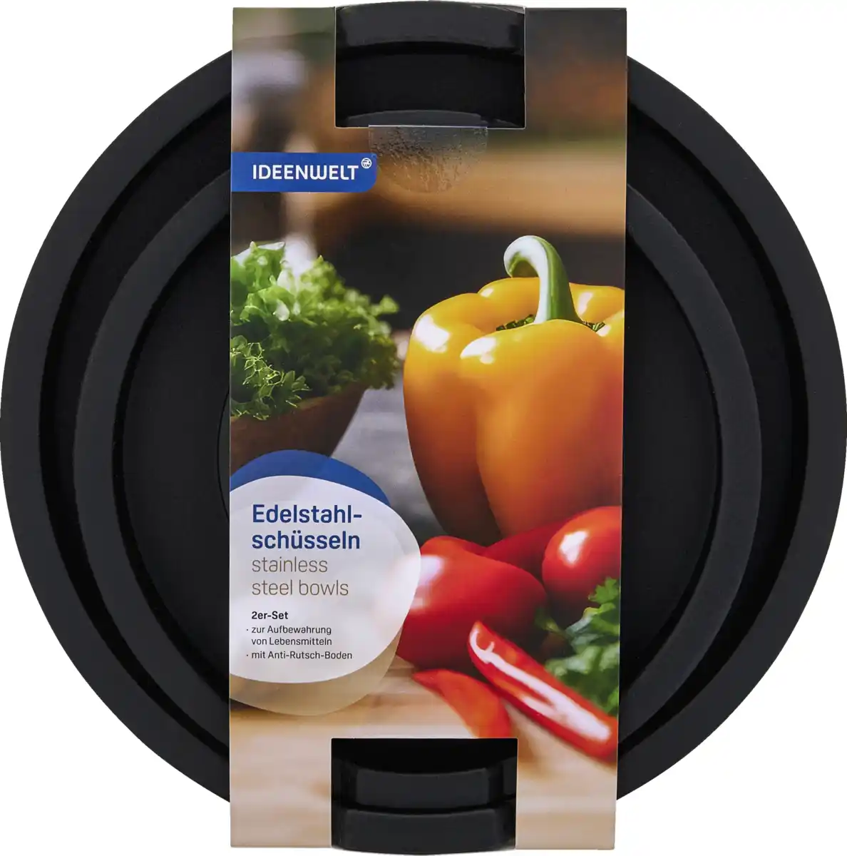 Bild 1 von IDEENWELT Edelstahlschüsseln 2er-Set