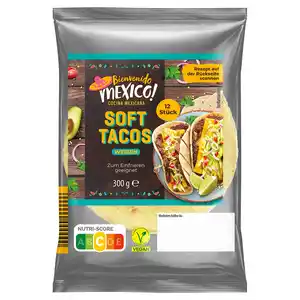 BIENVENIDO MEXIKO! Soft Tacos 300 g, Weizen