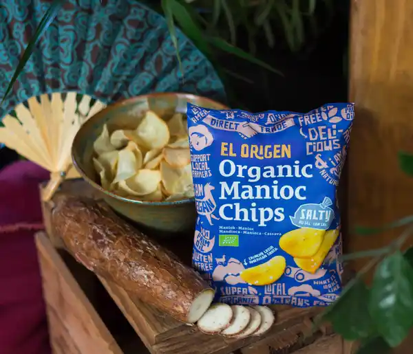 Bild 3 von el origen Bio Maniok Chips mit Meersalz, 60 g