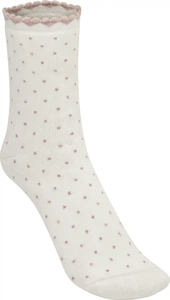 Bild 2 von IDEENWELT Kuschelsocke mit Herzbündchen, Rosa Gr. 39/42