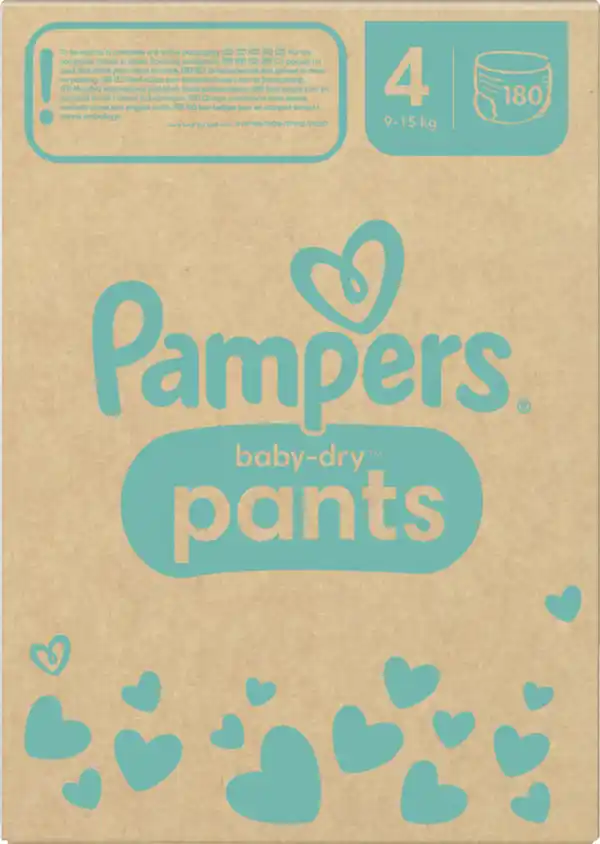 Bild 3 von Pampers Baby Dry Pants Gr. 4 (9-15kg) Monatsbox