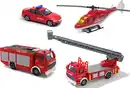 Bild 1 von IDEENWELT Modelautos Feuerwehr 4er-Set