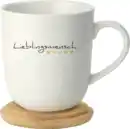 Bild 1 von IDEENWELT Tasse mit Untersetzer Lieblingsmensch