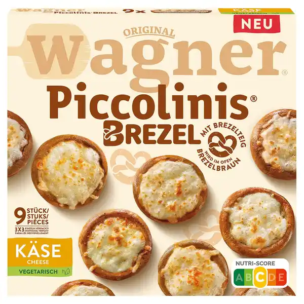 Bild 1 von ORIGINAL WAGNER Piccolinis Brezel Käse 234 g