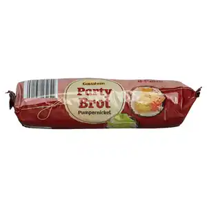 GOLDÄHREN Party-Brot 250 g, Pumpernickel