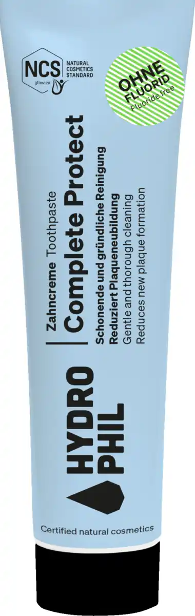Bild 1 von HYDROPHIL Zahncreme Complete Protect ohne Fluorid, 75 ml