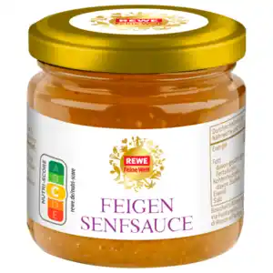 REWE Feine Welt Feigen-Senfsauce