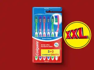 Colgate Extra Clean Zahnbürste mittel,  6 Stu