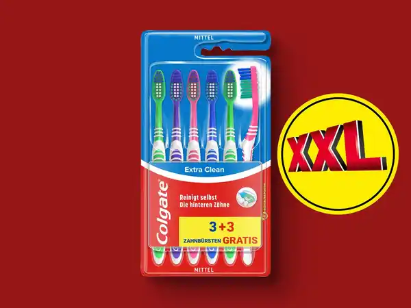 Bild 1 von Colgate Extra Clean Zahnbürste mittel,  6 Stu