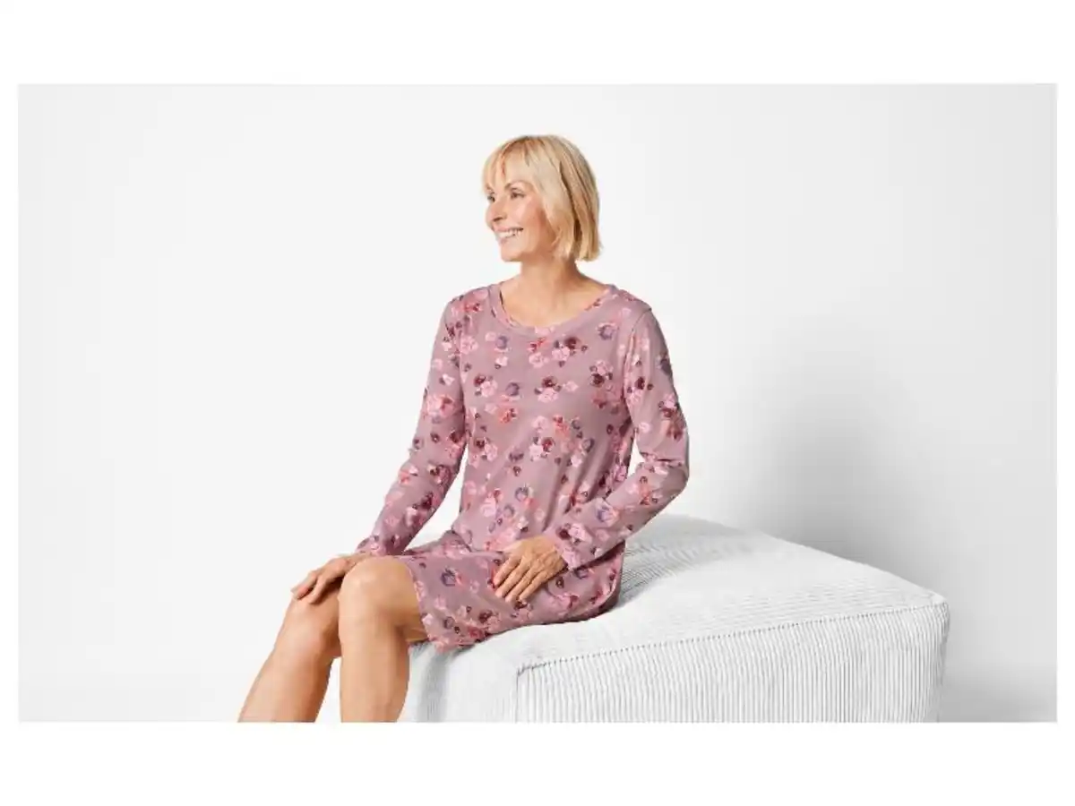 Bild 3 von esmara® Damen Nachthemd aus reiner Baumwolle