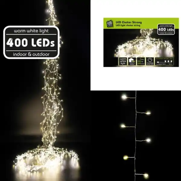 Bild 2 von NOOR living LED-Lichterkette, 300 Lichter, warmweiß