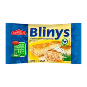 DOVGAN Blinys Hähnchenfleisch 500g