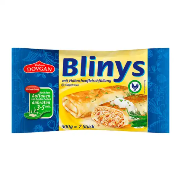 Bild 1 von DOVGAN Blinys Hähnchenfleisch 500g