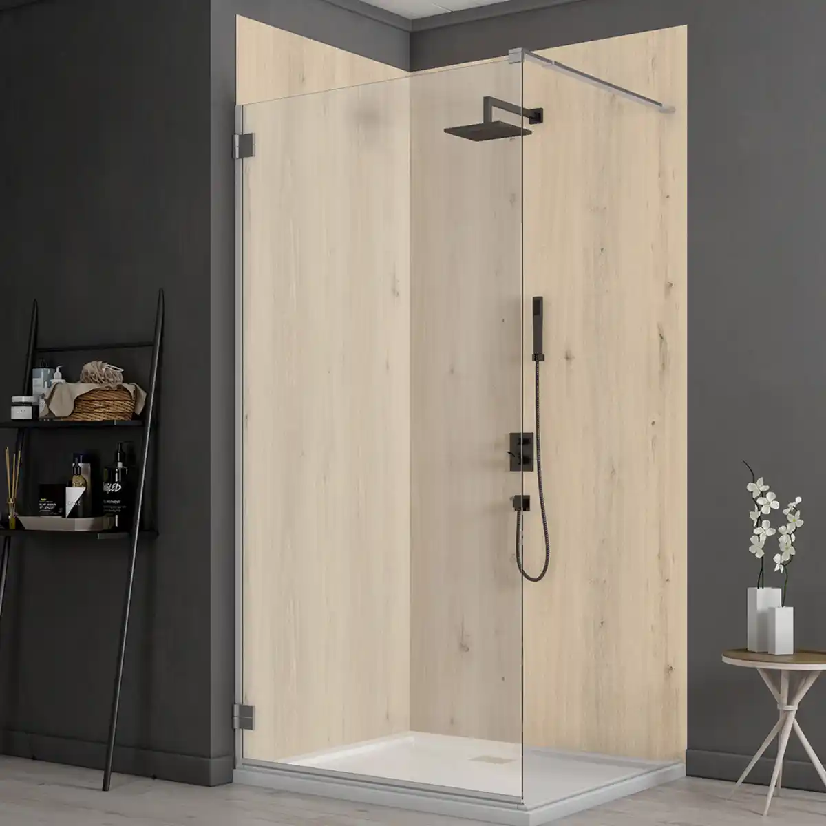 Bild 1 von Classen Wandverkleidung Vario Grey Oak 255 x 120 cm 3 mm