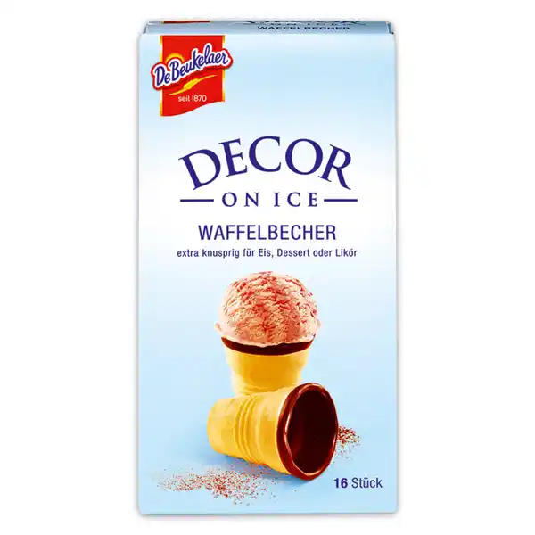 Bild 1 von Debeukelaer Decor on Ice Waffelbecher