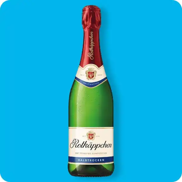 Bild 1 von ROTKÄPPCHEN Sekt, Halbtrocken oder Trocken