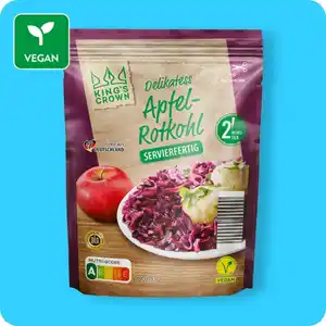 KING'S CROWN Rotkohl-Mix, Apfel-Rotkohl (DLG-prämiert) oder Rotkohl